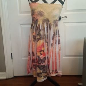 Summer Strapless Stretch Dress